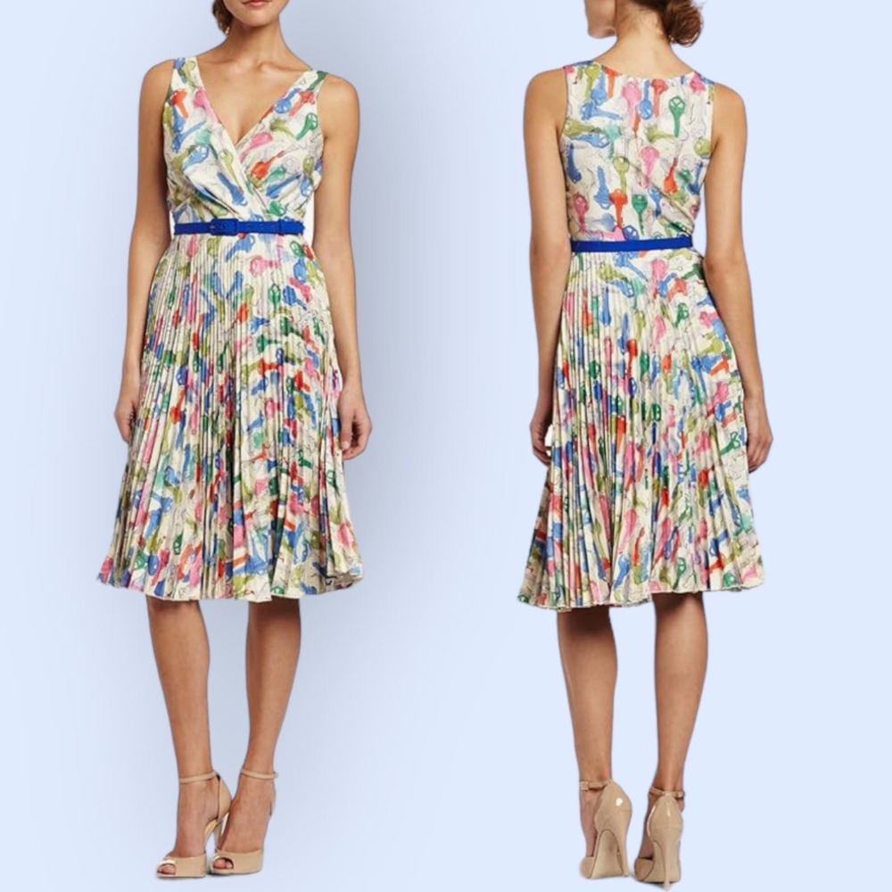 Novelty Anthropologie Key Aurora Dress